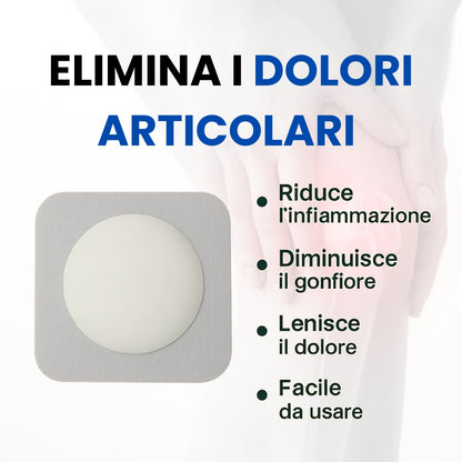 Cerotto Microneedle all’Acido Ialuronico per Sollievo Articolare